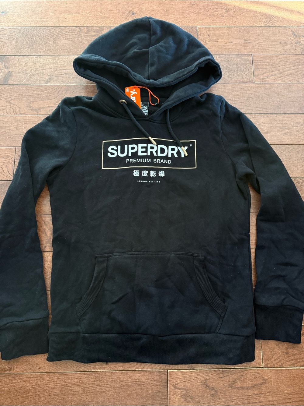 Superdry black women’s hoodie
